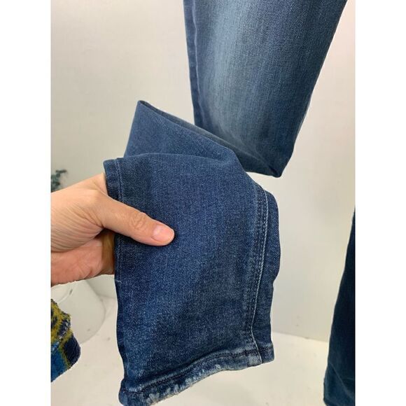 McGuire For Anthropologie Isabeli Lace Up Skinny Jeans Size 27 - Picture 7 of 13